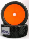 Buggy Rder 1:8 Dish orange 112mmx43mm Aufnahme 17mm Innensechskannt