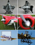 SAITO FA-200R3 3-Zylinder Methanol 4T-Sternmotor