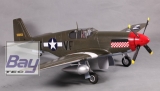 FMS Big Scale P-51B Shangrila V9 grn/rot PNP Set ohne Akku/RC