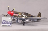 FMS Big Scale P-51B Shangrila V9 grn/rot PNP Set ohne Akku/RC