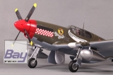 FMS Big Scale P-51B Shangrila V9 grn/rot PNP Set ohne Akku/RC