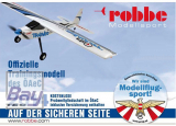 Robbe Air Trainer 140 V2 EPO PNP mit Flight Controller (3-Achs Fluglagen-Stabilisierung, Gyro)