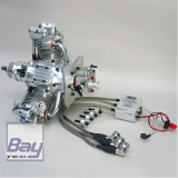 SAITO FG-84R3 BENZIN MOTOR 3-ZYLINDER MIT ELEKTRONISCHER ZNDUNG