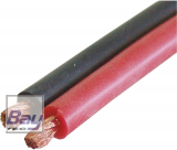 SILIKONKABEL 18AWG/0,8MM ROT und SCHWARZ JE 1 Meter