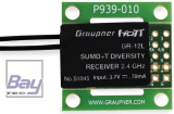 GRAUPNER GR-12L SUMD+T 2 Antennen PCB Empfnger