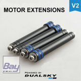 DUALSKY MOTOR EXTENSIONS M4-80 LNGE 60 BIS 80mm VERSTELLBAR MIT SCHRAUBEN STAND OFF