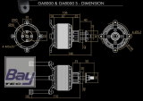 DUALSKY Xmotor GA8000.9S Single Shaft Edition 140 K/V 8000W