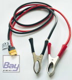 Robbe Modellsport ISDT Ladekabel XT-60 Buchse auf Krokodilklemmen 12AWG 1m