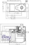 Robbe Modellsport FS 151 BB MG LV / HV 140 Analog Servo - 11,6mm - 2,1kg
