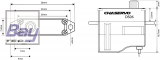 CHASERVO DS06 15T 7,4mm Digital Servo fr F3K, F5K u..