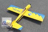 Seagull Models Magic Bird 40e 46 PNP Pylon Racing ARF Modell, mit Dualsky Antrieb, Gelb/Blau
