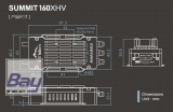 Dualsky SUMMIT 160XHV 160A 5-14S Opto Regler mit Telemetrie (Futaba/Jeti) SBus2,EXBus,SRXL2