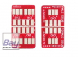 D-SUB 9 Stecker / Buchse Ltplatinen 2 Stk