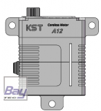 KST A12-S V8.0 HV / Softstart - Flchenservo - 13,5kg - 12mm - 6,0 -8,4V