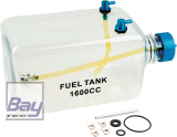 Bay-Tec Benzin Tank 1600ml mit Alu-Verschluss