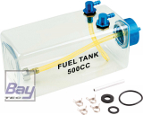 Bay-Tec Benzin Tank 500ml mit Alu-Verschluss