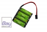 Empfnger Akku NIMH 2200mAh 4,8V Reihe AA mit JR Stecker