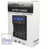 REDOX CLARA AAA / AA x4 Charger Li-ion, LiFePO4, Ni-MH/Ni-C - Ladegert