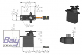 Hitec Servo D71MH - 11,6mm - 4,1kg