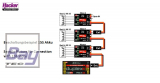 JETI TELEMETRIE DUPLEX 2.4EX MULi 6s-Module Spannungs-Sensor fr LiXX Zellen