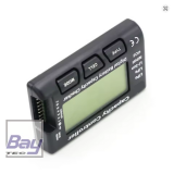 Digitaler Batteriekapazittsprfer RC Lipo Checker CellMeter fr LiPo LiFe Li-Ion 1-7S NiMH Nicd