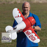 E-flite Gee Bee R-2 1.0m BNF Basic with AS3X+ and SAFE Select