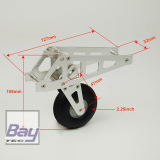 Segler Einziehfahrwerk Alu mit 57mm Rad