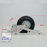 Segler Einziehfahrwerk Alu mit 70mm Rad