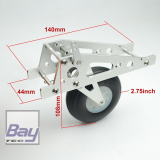 Segler Einziehfahrwerk Alu mit 70mm Rad