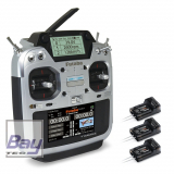 FUTABA T26SZ Sender FASSTest26 incl. 3 x R7208SB - 26 Kanal Handsender