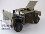 4x4 U.S. Militr Truck 1:10 Army grn - Crawler