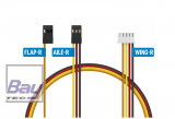 KAVAN Pulse Wing reduction (JST-XH to 2x JR) - Silicone (2St�ck)