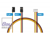 KAVAN Pulse Wing reduction (JST-XH to 2x JR) - Silicone (2St�ck)