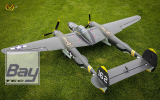 VQ Model  P-38 Lightning 2100mm ARF Olive 2 Mot