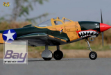 VQ-Model Aircraft P-39 Airacobra .46 EP-GP (Summer Camo ver.) ARF 1580mm