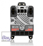 PowerBox EVO - Leistungsstarke Doppelstromversorgung mit 7 Kanälen, Spannungsregelung und Telemetrie.