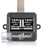PowerBox Mercury SR2 - Alle Features, die sonst nur in den greren Stromversorgungen eingebaut sind, finden sich in der kompakten PowerBox Mercury SR2 wieder: iGyro, Servomatching, freie Kanalzuordnung und sogar ein Door-Sequenzer machen das System kompl