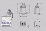 RCEXL Brushless Smoke Pumpe V2 2-3S Regelbar bis max 1500ml / min mit integriertem Controller