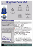RCEXL Brushless Smoke Pumpe V2 2-3S Regelbar bis max 1500ml / min mit integriertem Controller