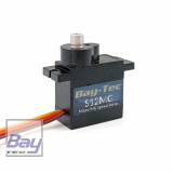 Bay-Tec S12MG Servo 12,5g 2,2kg 12,6mm 0,08sec Metallgetriebe - Bulk