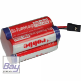 ROBBE RO-POWER LOOP MIGNON AA 2500 MAH 4,8 V EMPFNGERAKKU MIT JR KABEL, WRFEL