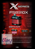 Robbe X-Serie FS 8310X HV MG 83kg/cm 0,1 sek Digital Servo Brushless Motor, 8mm Maxx Abtrieb