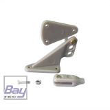 Bay-Tec Ruder H�rner 3 Loch 40x30mm - 2 Stk