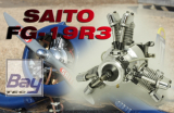 SAITO FG-19R3 BENZIN MOTOR 3-ZYLINDER