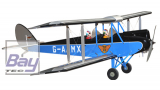 Seagull DH-60M Gipsy Moth 15cc 1700mm ARF - Doppeldecker Blau / Schwarz