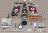 Bay-Tec Seagull Morane-Sauinier A1 262cm 50-62cc Gas ARF