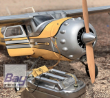 Seagull Models ( SG-Models ) Cessna 195 90 2288mm ARF Yellow/Silver 35-50cc