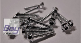 Innensechskant Servo und Kabinenhauben Schrauben M2,2 x 14mm Schwarz - VPE 10 Stk.