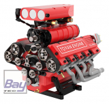 TOYAN FS-V800GCS 8-Cyl Methanol Engine 4-Stroke Kit
