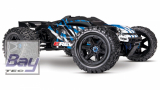 TRAXXAS E-REVO Brushless 4WD TQi TSM - Blue - ohne Akku / Lader